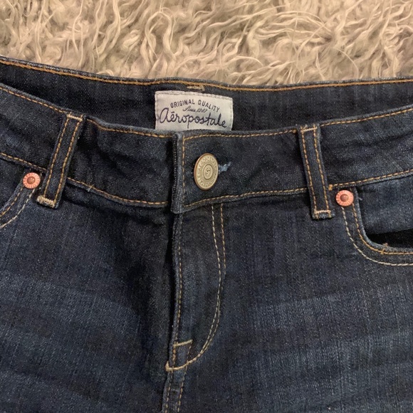 Dark rinse Aero shorts - Picture 2 of 3